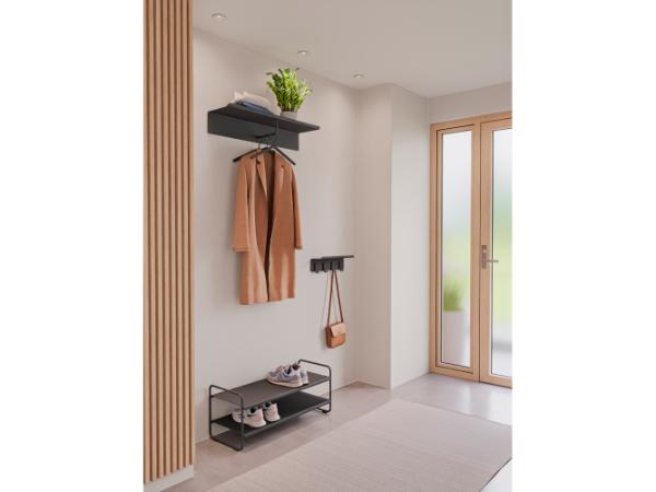 Zone Entrehylde 40 x 11,5 x 15 cm i black, A-Colle